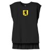 Women's Flowy Muscle Tee With Rolled Cuffs Thumbnail