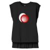 Women's Flowy Muscle Tee With Rolled Cuffs Thumbnail