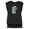 Women's Flowy Muscle Tee With Rolled Cuffs Thumbnail