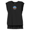 Women's Flowy Muscle Tee With Rolled Cuffs Thumbnail