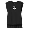 Women's Flowy Muscle Tee With Rolled Cuffs Thumbnail