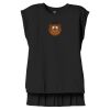 Women's Flowy Muscle Tee With Rolled Cuffs Thumbnail