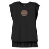 Women's Flowy Muscle Tee With Rolled Cuffs Thumbnail