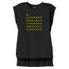 Women's Flowy Muscle Tee With Rolled Cuffs Thumbnail
