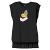 Women's Flowy Muscle Tee With Rolled Cuffs Thumbnail