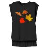 Women's Flowy Muscle Tee With Rolled Cuffs Thumbnail