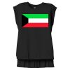 Women's Flowy Muscle Tee With Rolled Cuffs Thumbnail