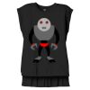 Women's Flowy Muscle Tee With Rolled Cuffs Thumbnail