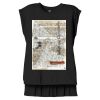 Women's Flowy Muscle Tee With Rolled Cuffs Thumbnail