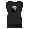 Women's Flowy Muscle Tee With Rolled Cuffs Thumbnail