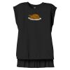 Women's Flowy Muscle Tee With Rolled Cuffs Thumbnail