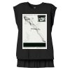 Women's Flowy Muscle Tee With Rolled Cuffs Thumbnail