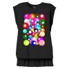 Women's Flowy Muscle Tee With Rolled Cuffs Thumbnail