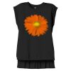 Women's Flowy Muscle Tee With Rolled Cuffs Thumbnail