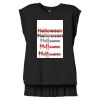 Women's Flowy Muscle Tee With Rolled Cuffs Thumbnail