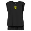 Women's Flowy Muscle Tee With Rolled Cuffs Thumbnail