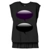 Women's Flowy Muscle Tee With Rolled Cuffs Thumbnail