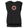 Women's Flowy Muscle Tee With Rolled Cuffs Thumbnail