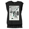 Women's Flowy Muscle Tee With Rolled Cuffs Thumbnail