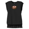 Women's Flowy Muscle Tee With Rolled Cuffs Thumbnail