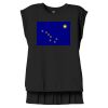 Women's Flowy Muscle Tee With Rolled Cuffs Thumbnail