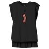 Women's Flowy Muscle Tee With Rolled Cuffs Thumbnail