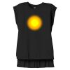 Women's Flowy Muscle Tee With Rolled Cuffs Thumbnail