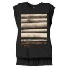 Women's Flowy Muscle Tee With Rolled Cuffs Thumbnail