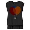 Women's Flowy Muscle Tee With Rolled Cuffs Thumbnail