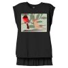 Women's Flowy Muscle Tee With Rolled Cuffs Thumbnail