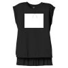 Women's Flowy Muscle Tee With Rolled Cuffs Thumbnail