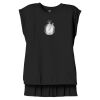 Women's Flowy Muscle Tee With Rolled Cuffs Thumbnail