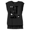 Women's Flowy Muscle Tee With Rolled Cuffs Thumbnail