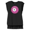 Women's Flowy Muscle Tee With Rolled Cuffs Thumbnail