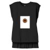 Women's Flowy Muscle Tee With Rolled Cuffs Thumbnail