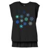 Women's Flowy Muscle Tee With Rolled Cuffs Thumbnail