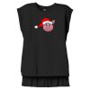 Women's Flowy Muscle Tee With Rolled Cuffs Thumbnail