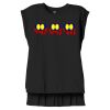 Women's Flowy Muscle Tee With Rolled Cuffs Thumbnail