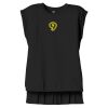 Women's Flowy Muscle Tee With Rolled Cuffs Thumbnail