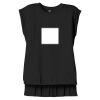Women's Flowy Muscle Tee With Rolled Cuffs Thumbnail