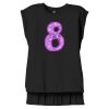Women's Flowy Muscle Tee With Rolled Cuffs Thumbnail