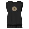 Women's Flowy Muscle Tee With Rolled Cuffs Thumbnail