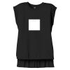 Women's Flowy Muscle Tee With Rolled Cuffs Thumbnail