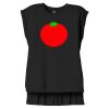 Women's Flowy Muscle Tee With Rolled Cuffs Thumbnail