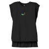 Women's Flowy Muscle Tee With Rolled Cuffs Thumbnail