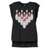 Women's Flowy Muscle Tee With Rolled Cuffs Thumbnail