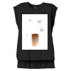 Women's Flowy Muscle Tee With Rolled Cuffs Thumbnail