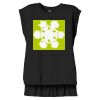 Women's Flowy Muscle Tee With Rolled Cuffs Thumbnail