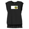 Women's Flowy Muscle Tee With Rolled Cuffs Thumbnail