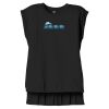 Women's Flowy Muscle Tee With Rolled Cuffs Thumbnail